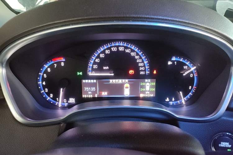 Used Cadillac SRX 2014 3.0L Elite Model Instrument Cluster