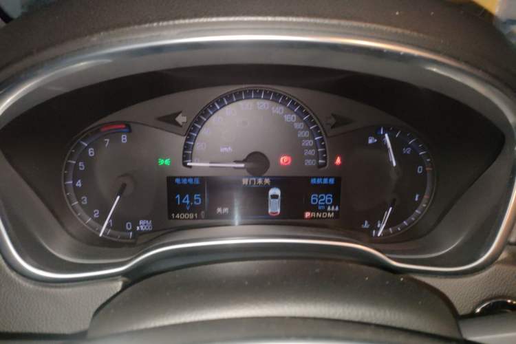 Used Cadillac SRX 2014 3.0L Elite Model Instrument Cluster