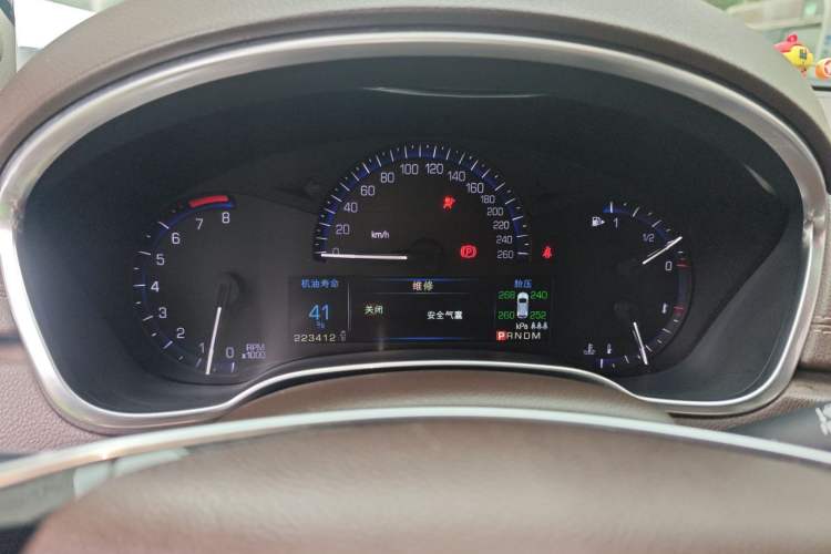 Used Cadillac SRX 2014 3.0L Elite Model Instrument Cluster