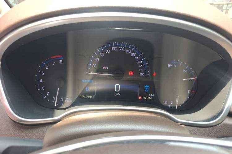 Used Cadillac SRX 2014 3.0L Elite Model Instrument Cluster