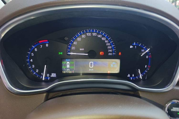 Used Cadillac SRX 2014 3.0L Elite Model Instrument Cluster