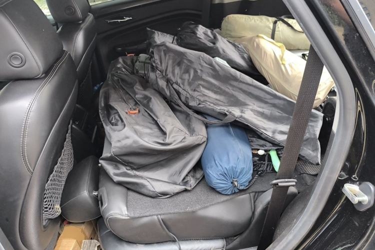 Used Cadillac SRX 2014 3.0L Comfort Model Left Rear Seat