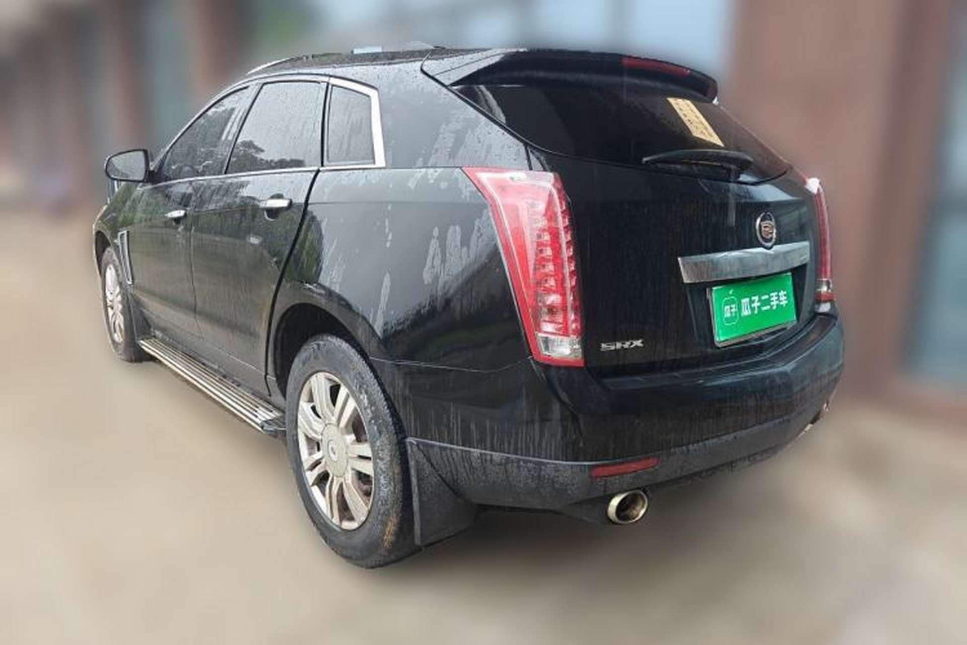 Used Cadillac SRX 2014 3.0L Elite Model Rear Left 45 Deg