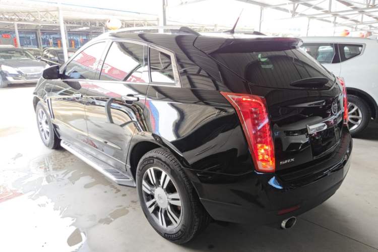 Used Cadillac SRX 2014 3.0L Elite Model Rear Left 45 Deg