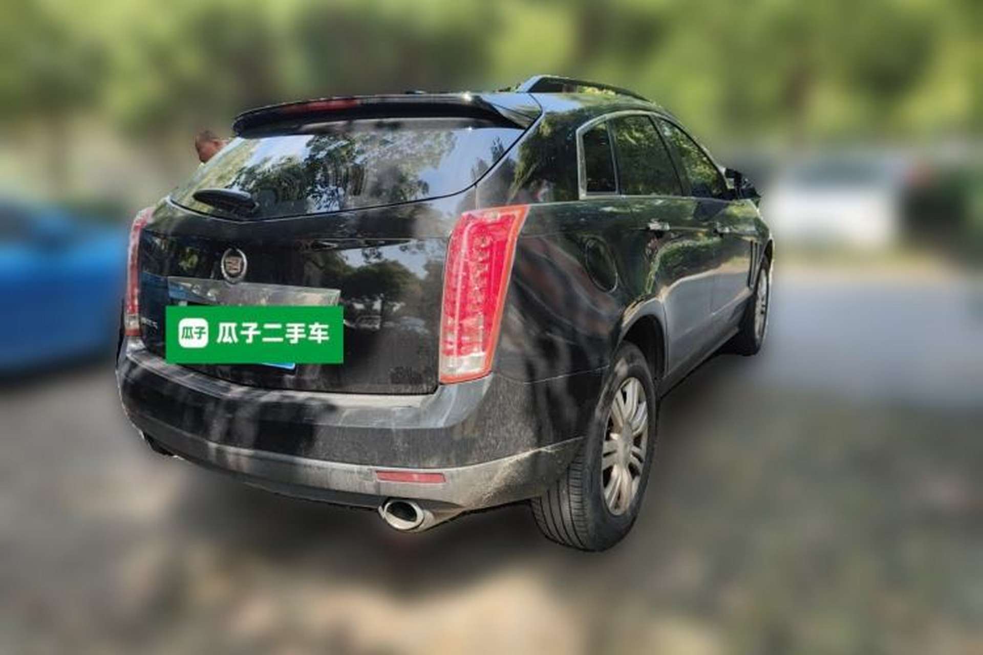 Used Cadillac SRX 2014 3.0L Comfort Model Rear Right 45 Deg