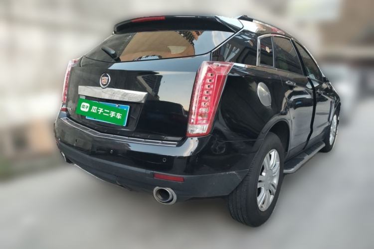 Used Cadillac SRX 2014 3.0L Elite Model Rear Right 45 Deg