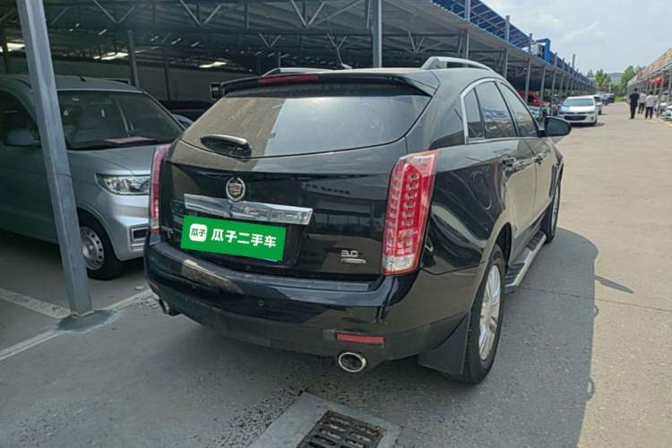 Used Cadillac SRX 2014 3.0L Elite Model Rear Right 45 Deg