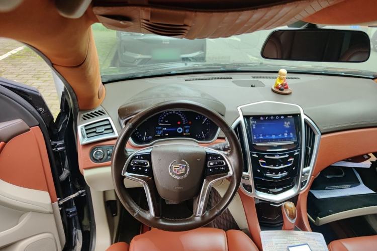 Used Cadillac SRX 2014 3.0L Elite Model Steering Wheel