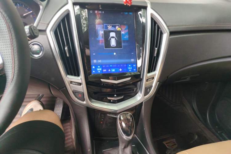 Used Cadillac SRX 2014 3.0L Luxury Model Audio And AC Panel