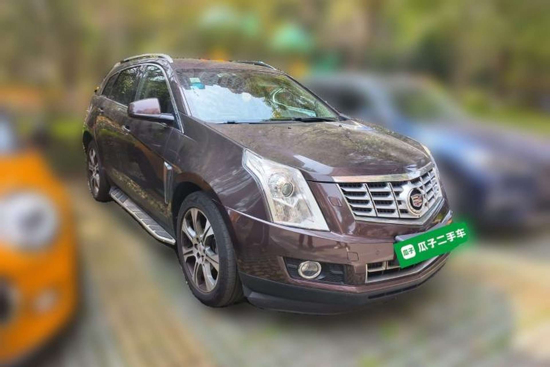 Used Cadillac SRX 2014 3.0L Leading Model Front Right 45 Deg