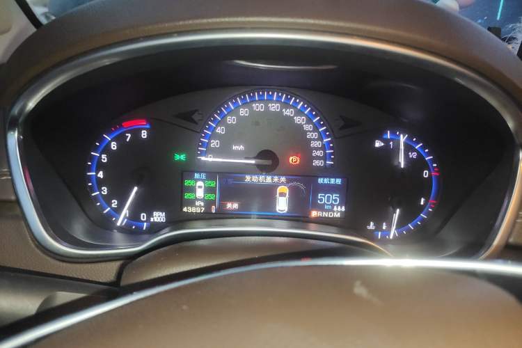Used Cadillac SRX 2014 3.0L Elite Model Instrument Cluster