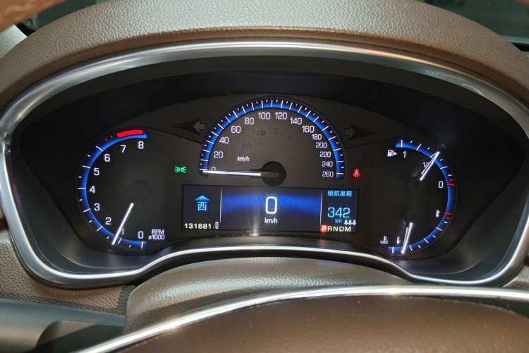Used Cadillac SRX 2014 3.0L Luxury Model Instrument Cluster
