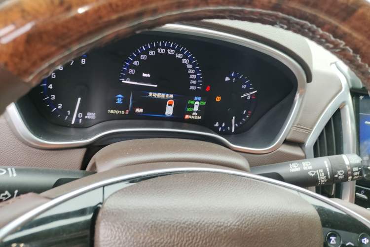 Used Cadillac SRX 2014 3.0L Elite Model Instrument Cluster