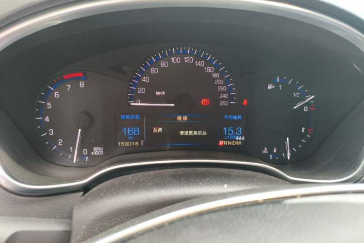 Used Cadillac SRX 2014 3.0L Luxury Model Instrument Cluster