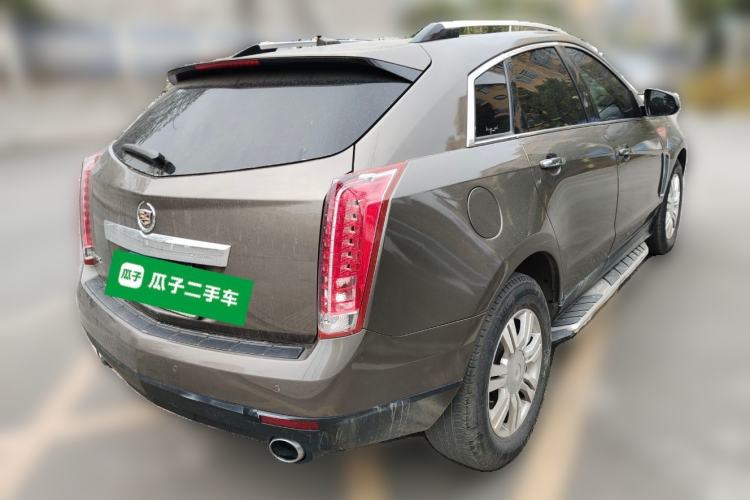 Used Cadillac SRX 2014 3.0L Elite Model Rear Right 45 Deg