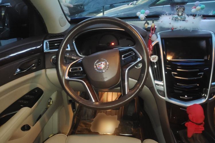 Used Cadillac SRX 2014 3.0L Elite Model Steering Wheel