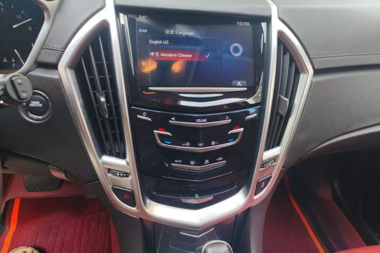 Used Cadillac SRX 2014 3.0L Comfort Model Audio And AC Panel