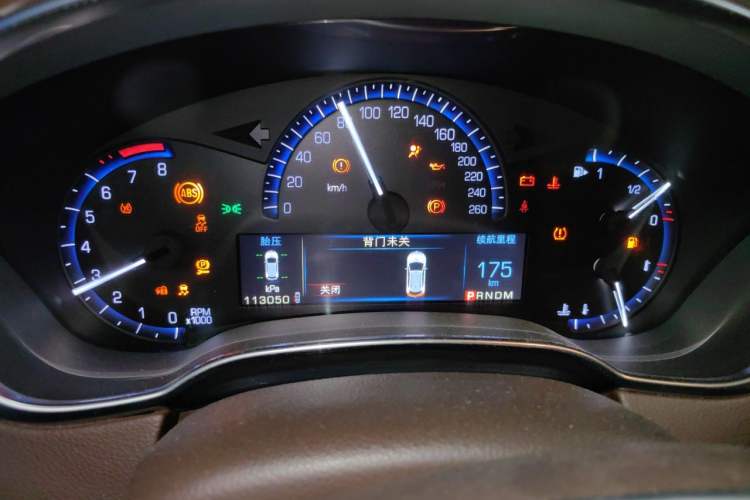 Used Cadillac SRX 2014 3.0L Elite Model Instrument Cluster