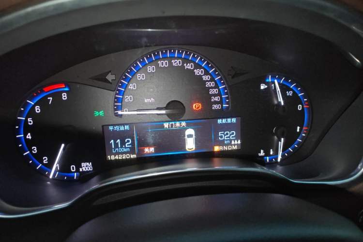 Used Cadillac SRX 2014 3.0L Luxury Model Instrument Cluster