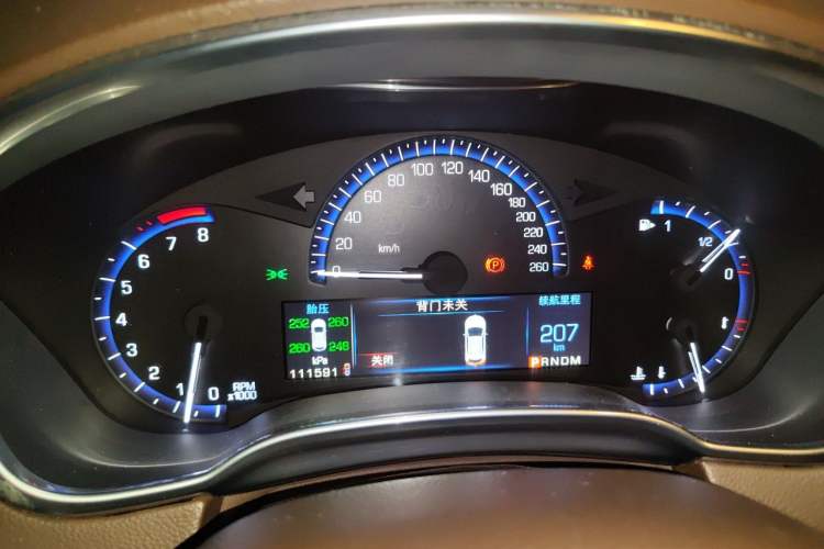 Used Cadillac SRX 2014 3.0L Elite Model Instrument Cluster
