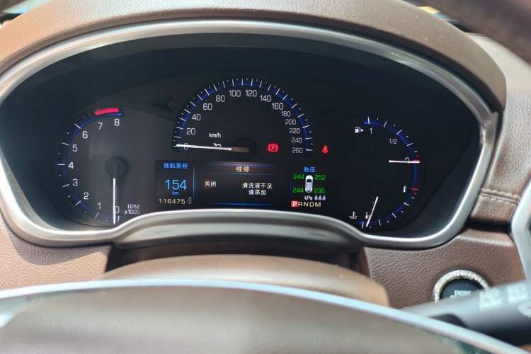 Used Cadillac SRX 2014 3.0L Elite Model Instrument Cluster
