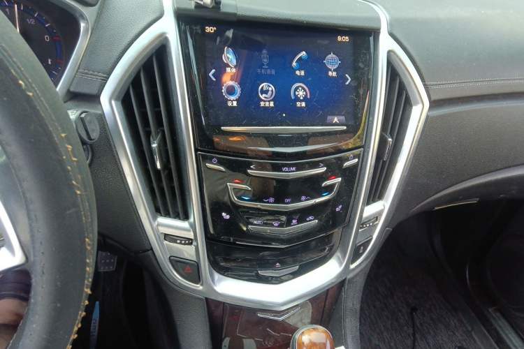 Used Cadillac SRX 2014 3.0L Elite Model Audio And AC Panel