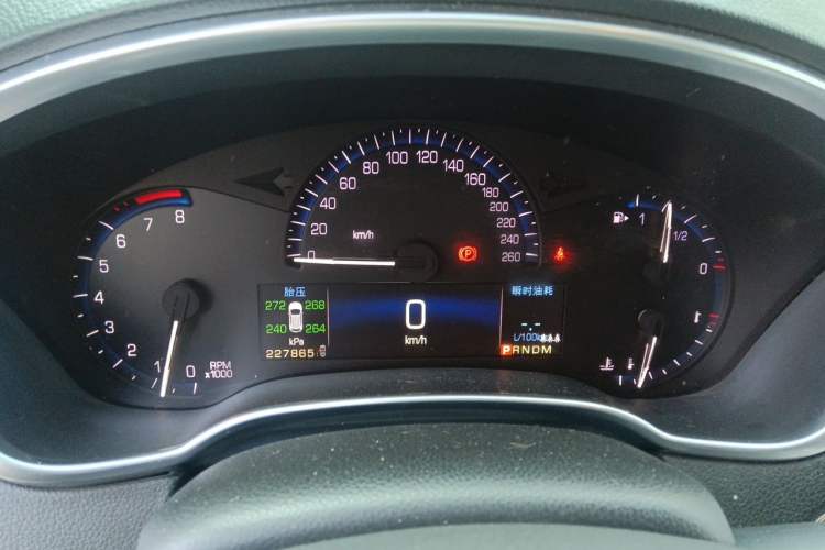 Used Cadillac SRX 2014 3.0L Elite Model Instrument Cluster