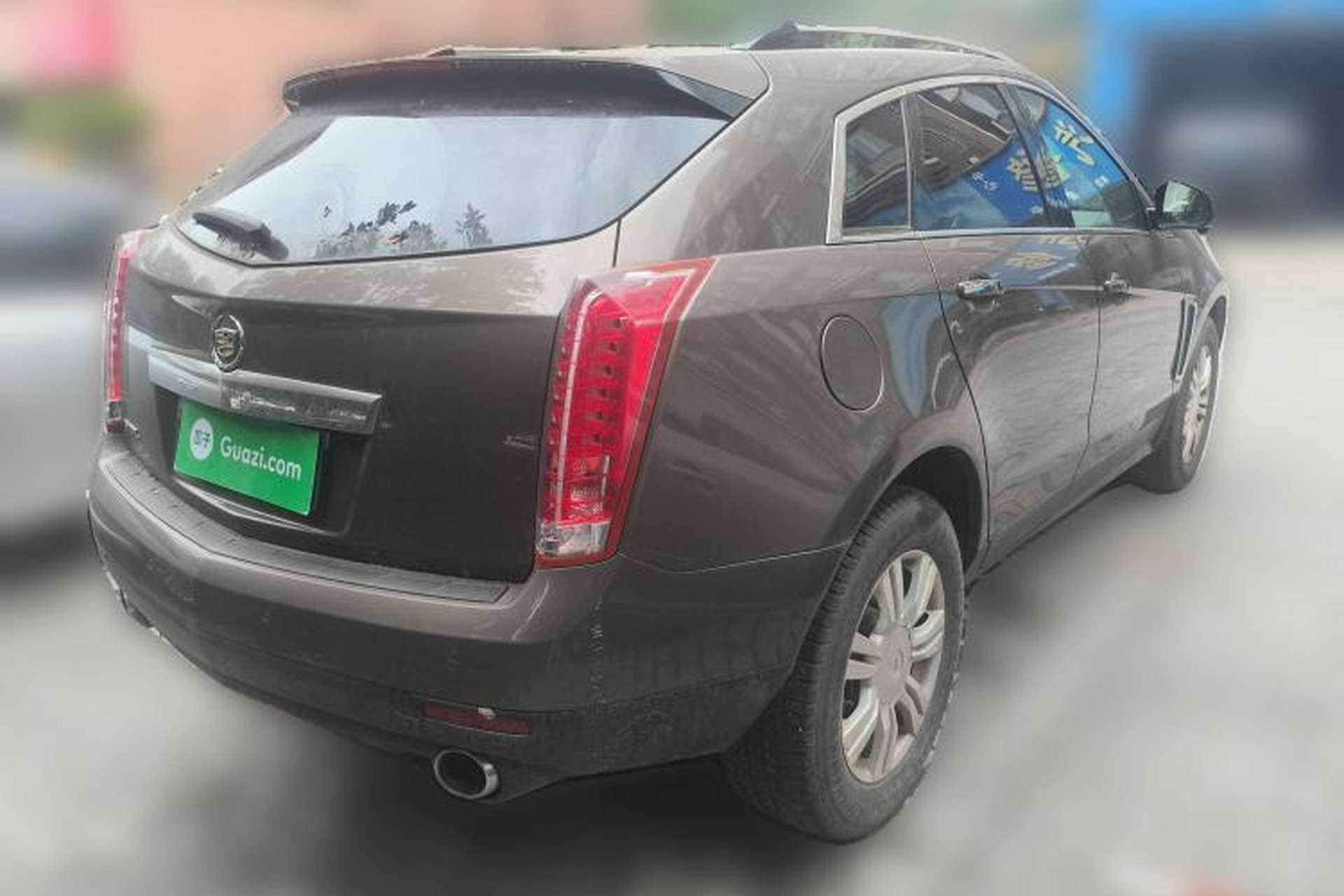 Used Cadillac SRX 2014 3.0L Elite Model Rear Right 45 Deg