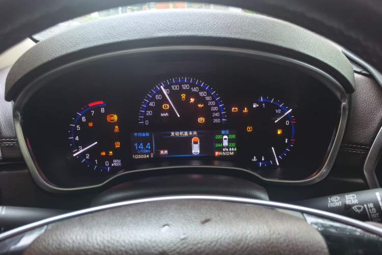 Used Cadillac SRX 2014 3.0L Leading Model Instrument Cluster