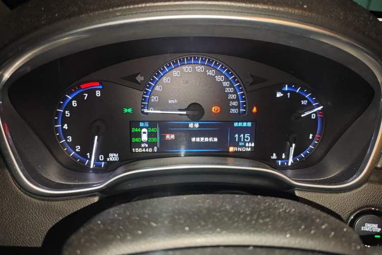 Used Cadillac SRX 2014 3.0L Luxury Model Instrument Cluster