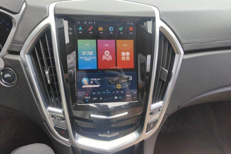 Used Cadillac SRX 2014 3.0L Comfort Model Audio And AC Panel