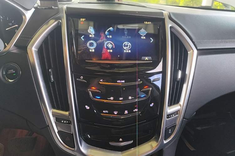 Used Cadillac SRX 2014 3.0L Leading Model Audio And AC Panel