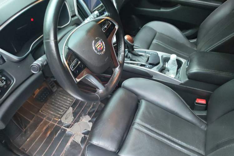 Used Cadillac SRX 2014 3.0L Elite Model Audio And AC Panel
