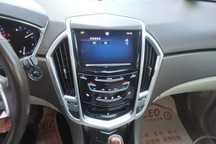 Used Cadillac SRX 2014 3.0L Leading Model Audio And AC Panel