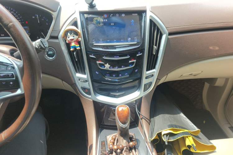 Used Cadillac SRX 2014 3.0L Elite Model Audio And AC Panel