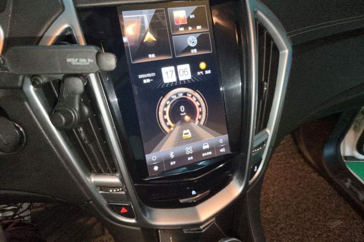 Used Cadillac SRX 2014 3.0L Comfort Model Audio And AC Panel