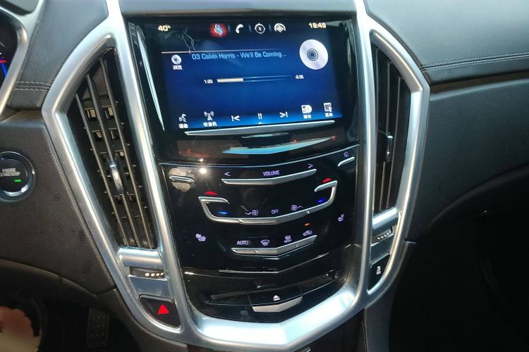 Used Cadillac SRX 2014 3.0L Luxury Model Audio And AC Panel