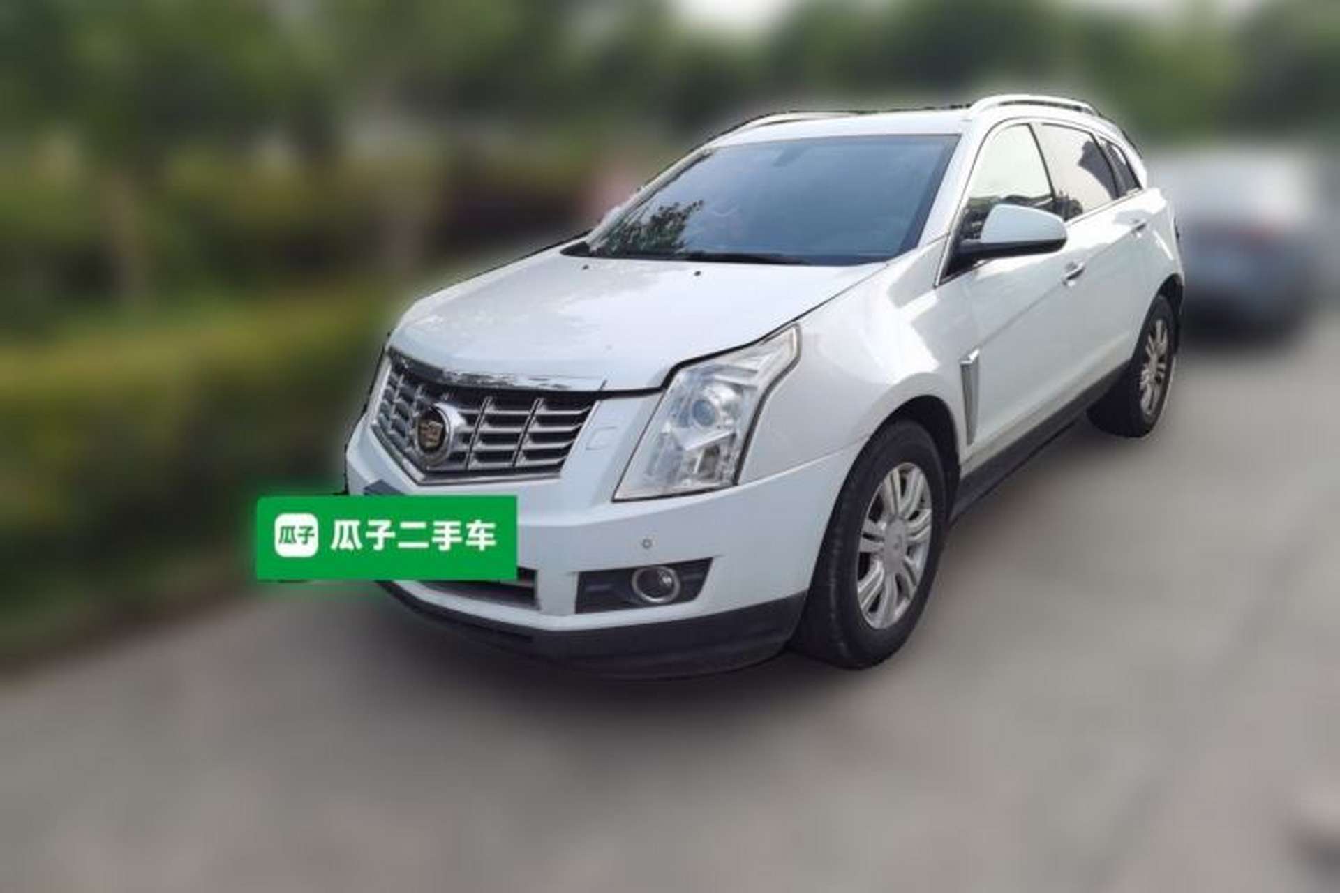 Used Cadillac SRX 2014 3.0L Elite Model Front Left 45 Deg