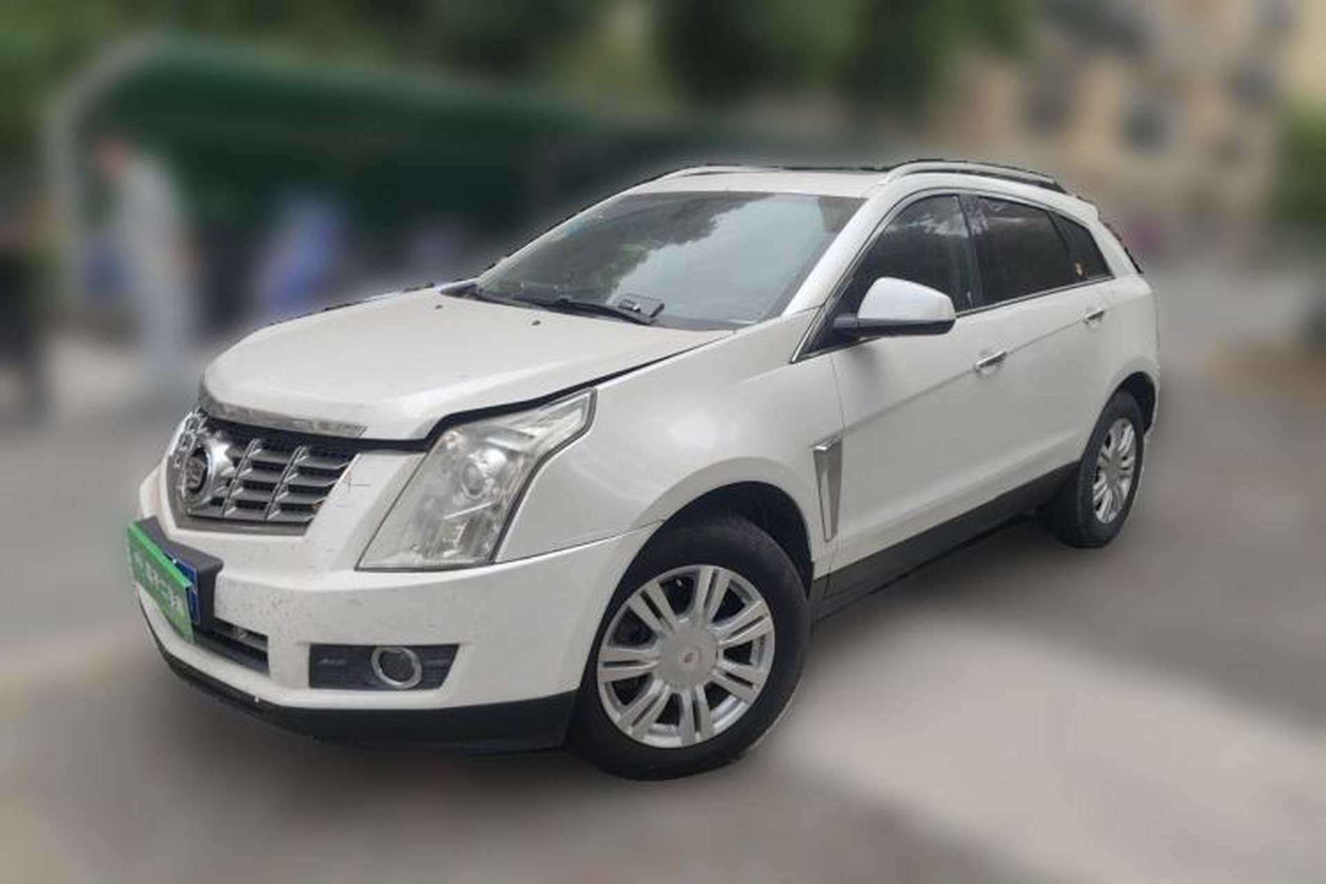 Used Cadillac SRX 2014 3.0L Elite Model Front Left 45 Deg