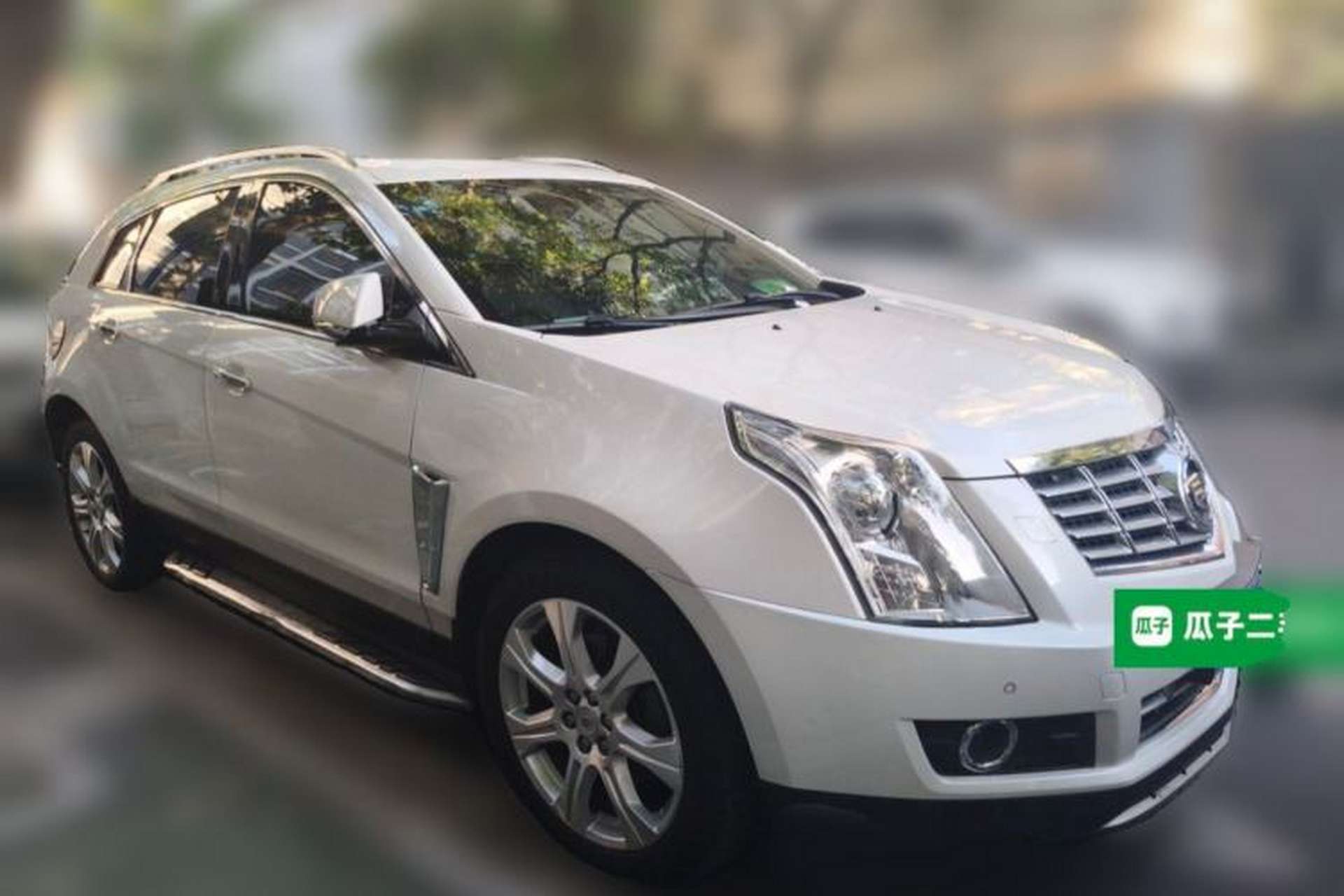 Used Cadillac SRX 2014 3.0L Leading Model Front Right 45 Deg