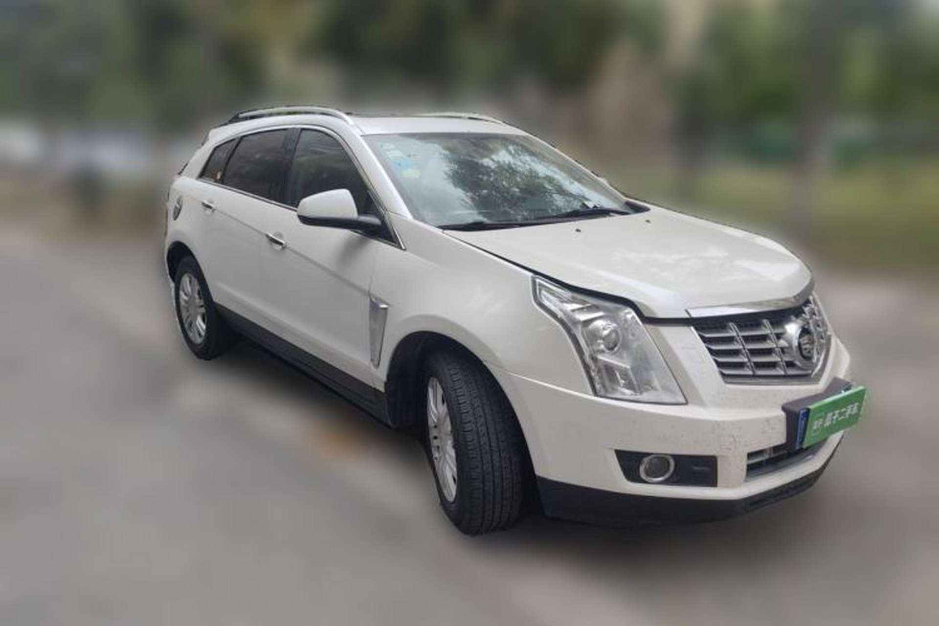 Used Cadillac SRX 2014 3.0L Elite Model Front Right 45 Deg