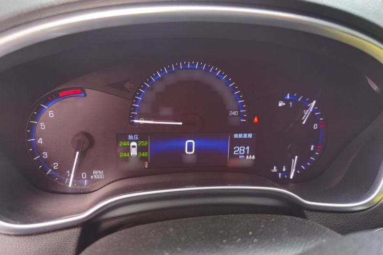 Used Cadillac SRX 2014 3.0L Elite Model Instrument Cluster