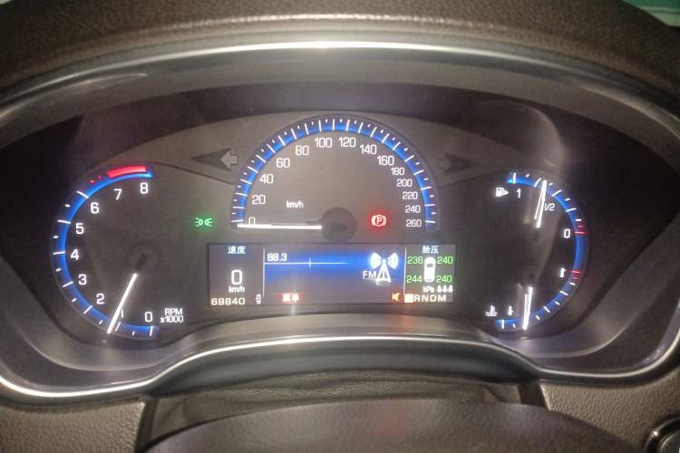 Used Cadillac SRX 2014 3.0L Leading Model Instrument Cluster