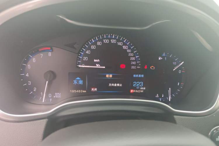 Used Cadillac SRX 2014 3.0L Elite Model Instrument Cluster