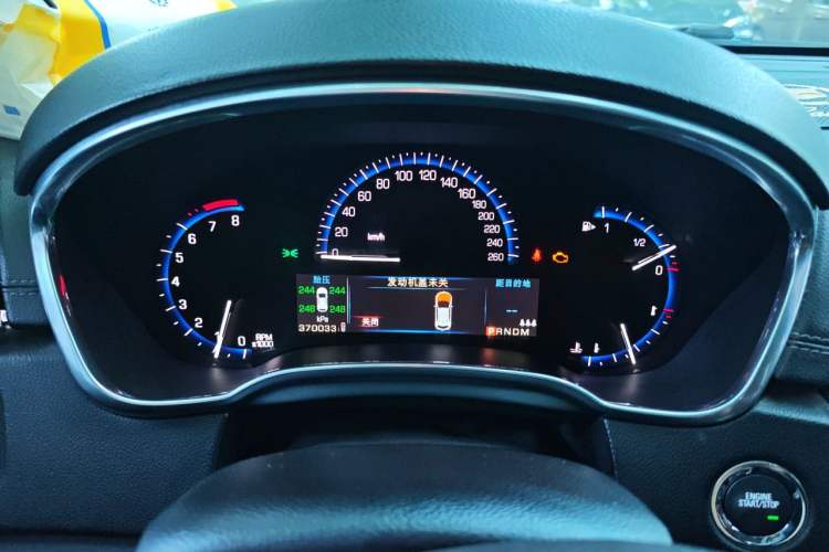 Used Cadillac SRX 2014 3.0L Luxury Model Instrument Cluster