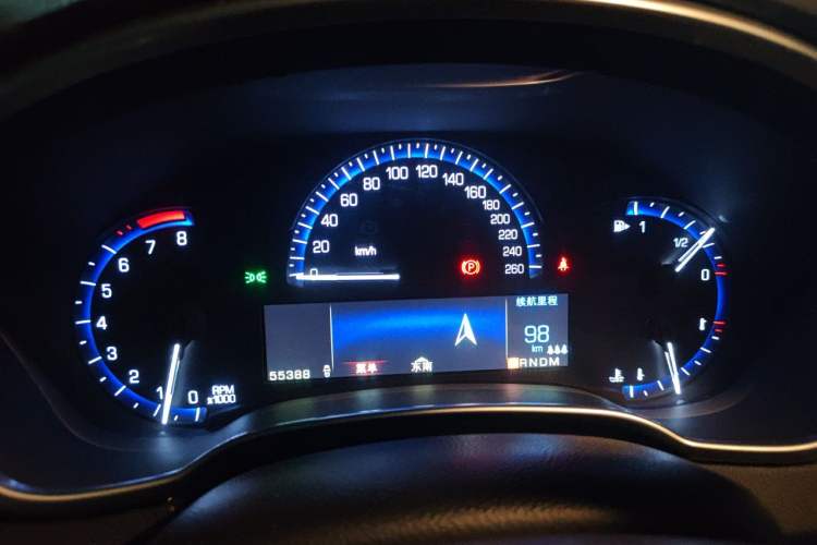 Used Cadillac SRX 2014 3.0L Elite Model Instrument Cluster