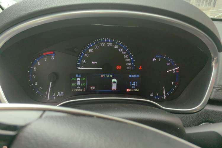 Used Cadillac SRX 2014 3.0L Elite Model Instrument Cluster