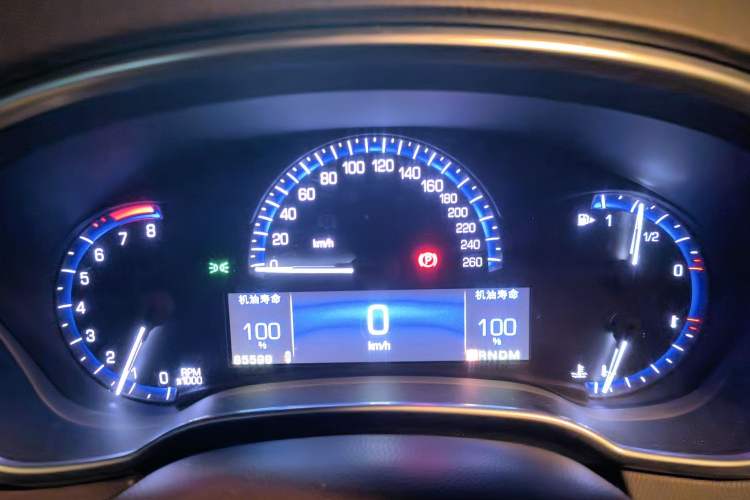 Used Cadillac SRX 2014 3.0L Elite Model Instrument Cluster