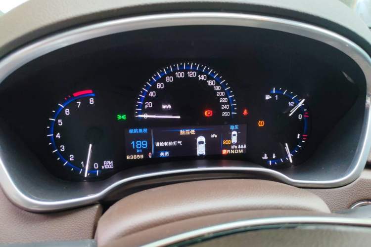 Used Cadillac SRX 2014 3.0L Elite Model Instrument Cluster