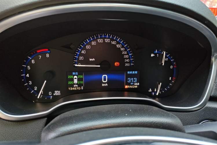 Used Cadillac SRX 2014 3.0L Elite Model Instrument Cluster